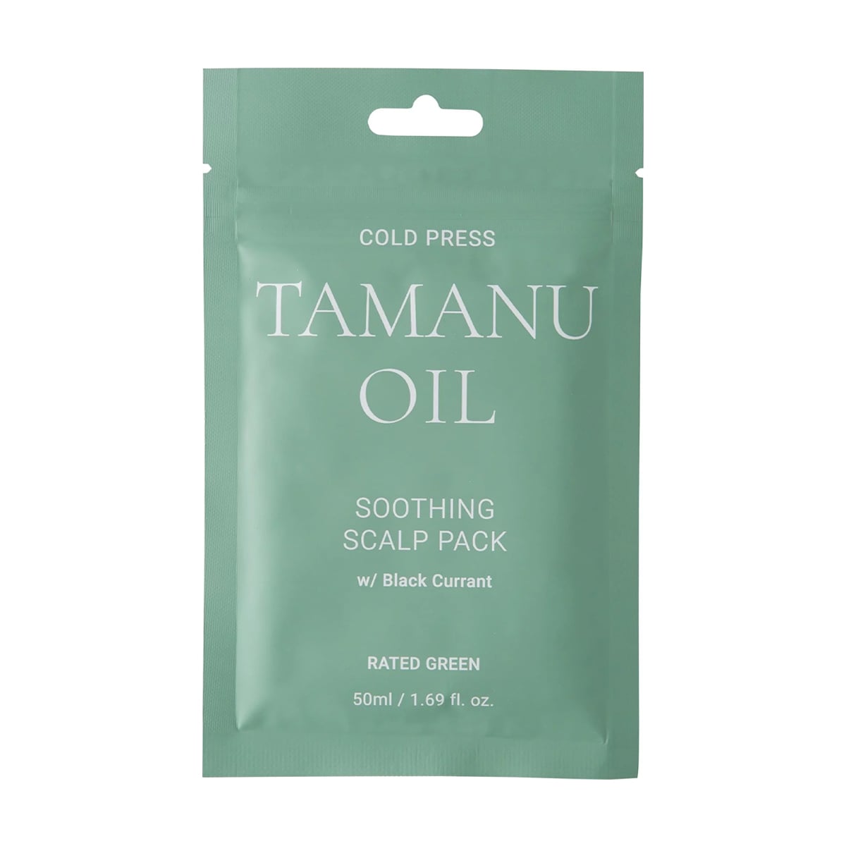Уцінка! Заспокійлива маска для шкіри голови Rated Green Cold Press Tamanu Oil Soothing Scalp Pack, 50 мл