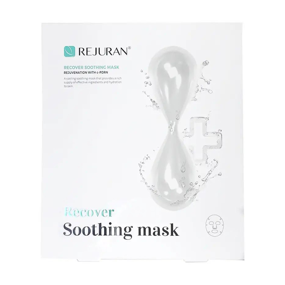 Заспокійлива маска для обличчя Rejuran Clinic Line Recover Soothing Mask, 5 шт